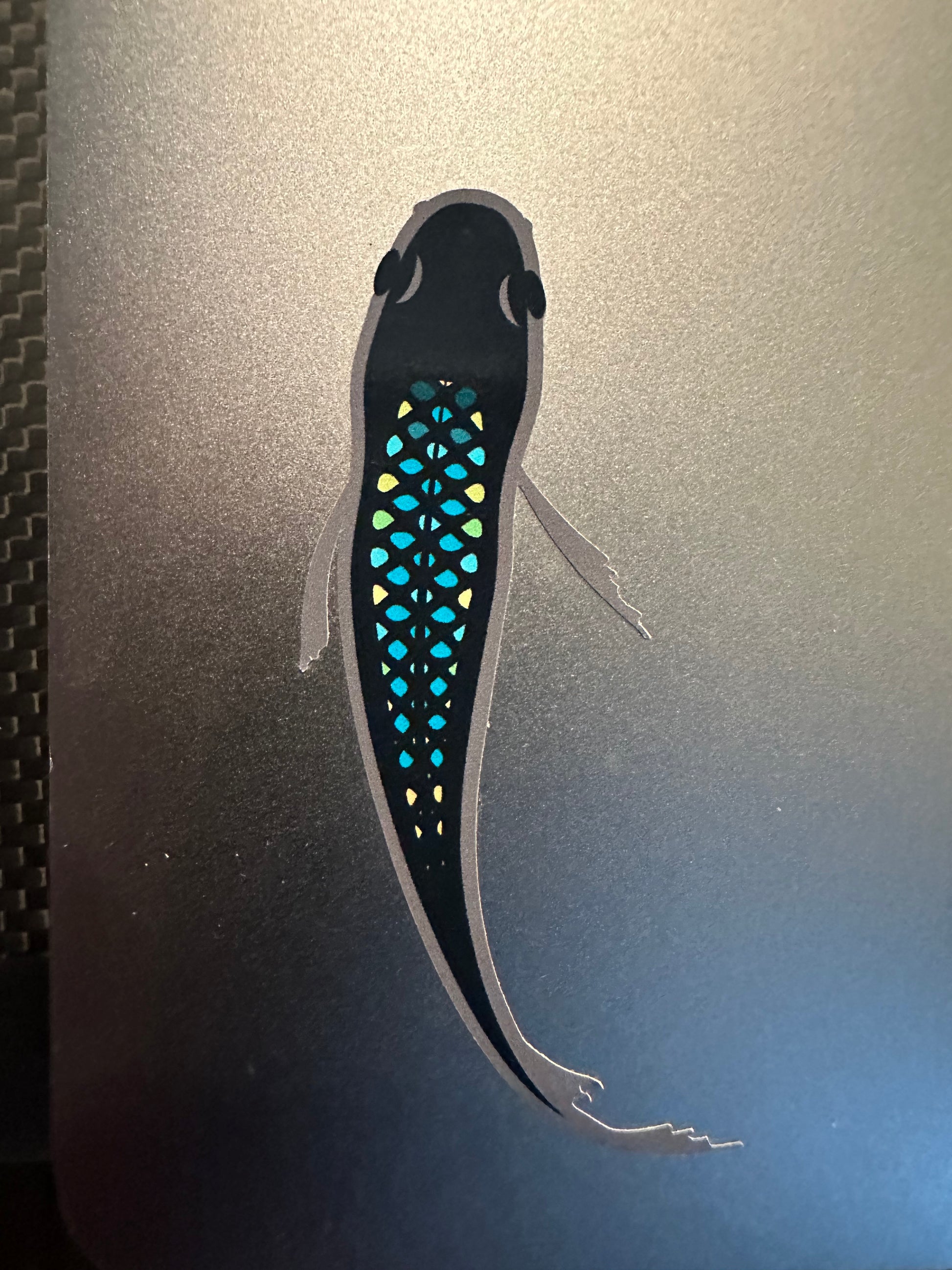 Medaka Japanese Rice Fish Transfer Decal Sticker- BARCK Aquatics