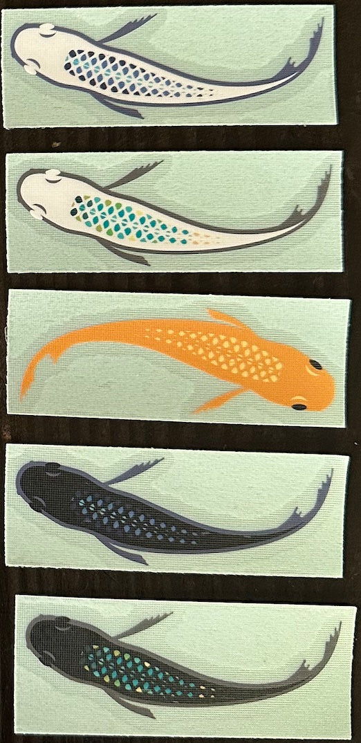 Medaka Japanese Rice Fish Transfer Decal Sticker- BARCK Aquatics