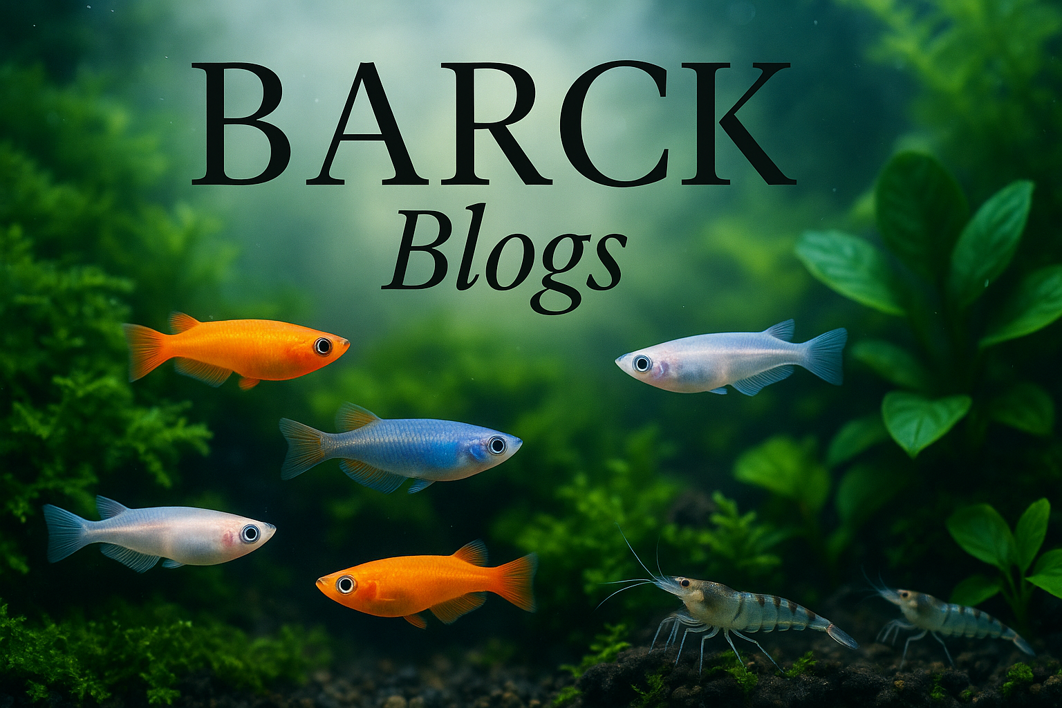 Add a title "BARCK Blogs"